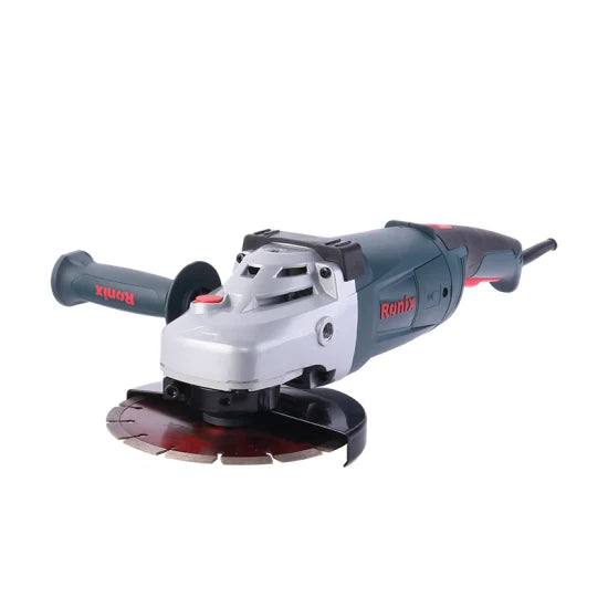 Ronix Model 3211 Long Handle Grinder Angel 2100W 180mm Electric Angle Grinder