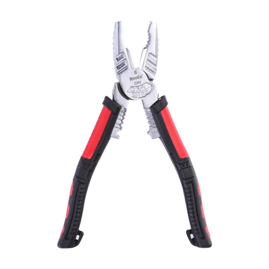 Ronix Model Rh-1193 8 with Insulated Handle Multi-Function Combination Pliers
