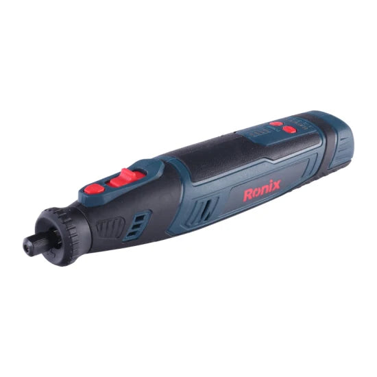 Ronix New Model 3421 DC8V Cordless Brushless Adjustable Speed Mini Drill Battery DIY Rotary Electric Grinder Tools Set