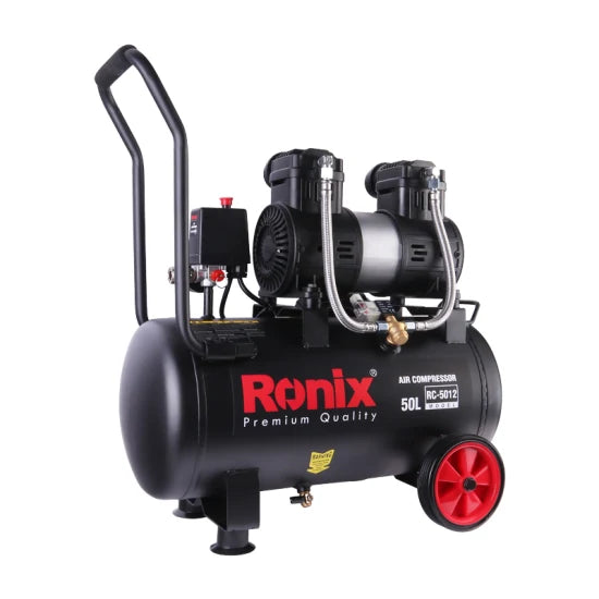 Ronix RC-5012 2.2HP Complete Air Tool Set and Toolset Air Delivery 140L/Min 2800rpm Silent Air Compressor