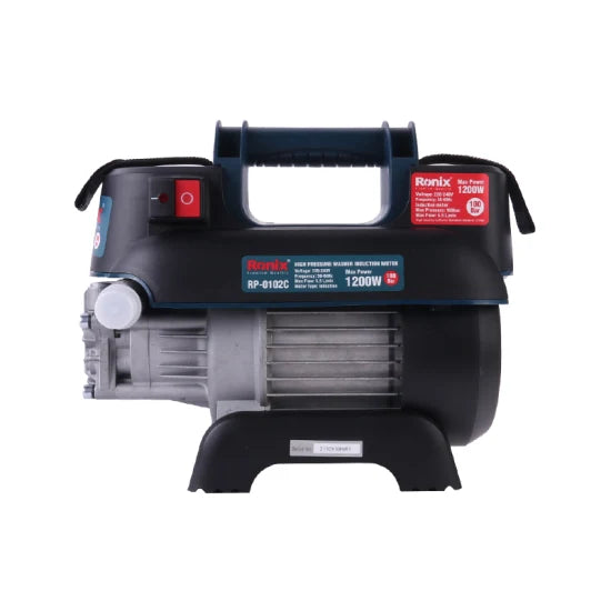 Ronix RP-0102c High Pressure Washer 100bar Induction Motor 1200W Max Water Flow 5.5L/Min Portable Car Pressure Washer