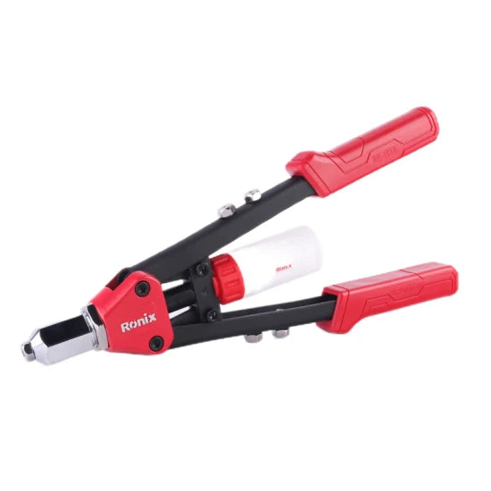 Ronix Rh-1610 Double Handdel Hand Riveter 13inch Aluminium Alloy Manual Riveting Gun Tool Nut Gun Hand Riveter