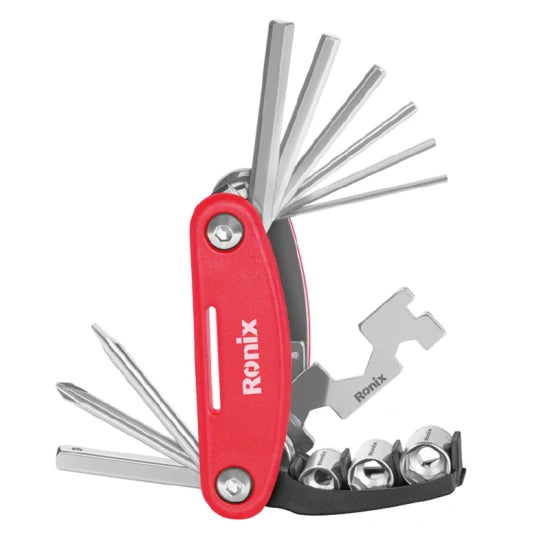 Ronix Rh-2090 Bicycle Tool Folding Hex Key Wrench Set Hand Tools Fix Bike