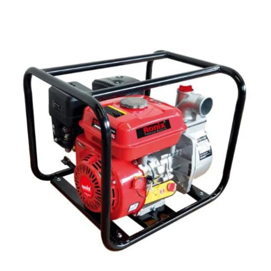 Ronix Rh-4051 Gasoline Water Pump 2 Inch Factory Direct Cheap Price High Quality Cast Iron High Pressure Water Pump