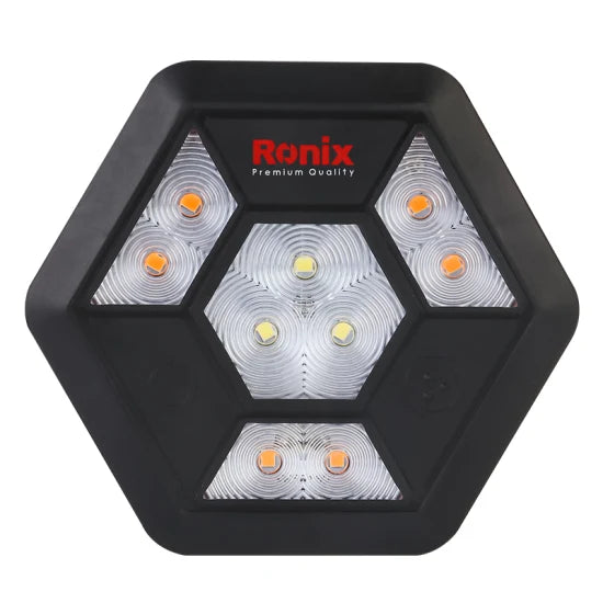 Ronix Rh-4225 Car Dome Light 30lm 3W Camping Light Cordless Magnetic Spot Light IP44 Power Outdoor Wall Spotlight Usbworking Light Camping Light