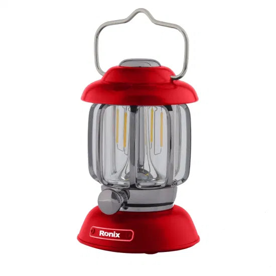 Ronix Rh-4276 Lantern Spot Light Hand Held Large LED Outdoor Bright Lamp Rechargeable Spotlight Super Bright