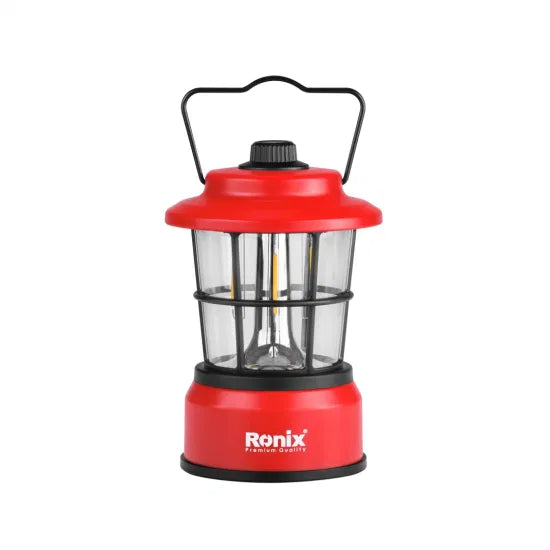 Ronix Rh-4297 Rechargeable Camping Lantern Retro LED Camping Light 7W Outdoor Portable Tent Camping Lantern Light