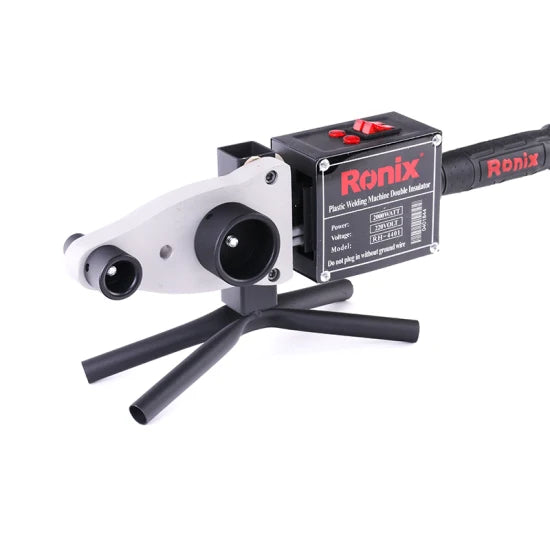 Ronix Rh-4401 Portable Industrial 2000W 16A Socket Welder of CE Standard Aluminium Handle Hot Melt Sockets Pipe Welder Machine