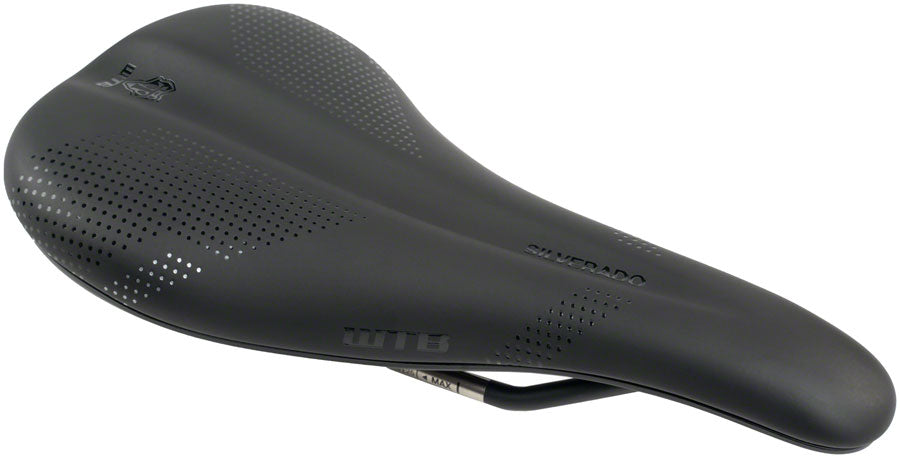 Bike Saddle WTB Silverado 265 Fusion Form - Titanium, Black, Medium