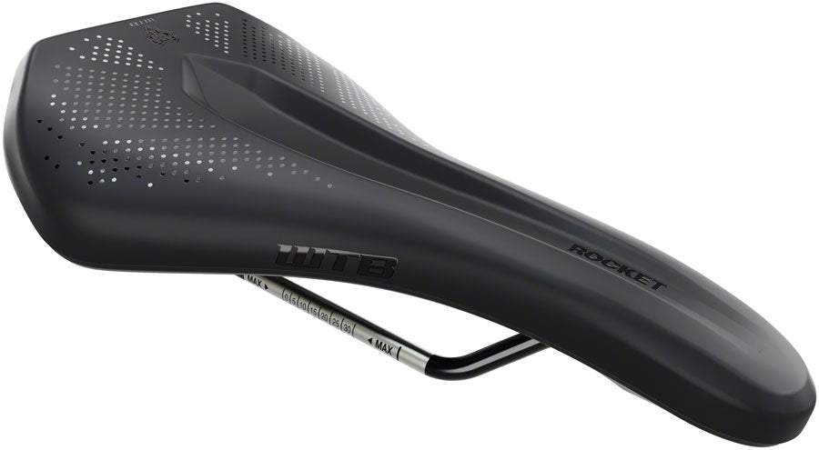 WTB Rocket Saddles – Titanium, Chromoly, Stainless Steel — Mountain Bike Comfort, Support, Fusion Form Base, Love Channel, Integrated Handle