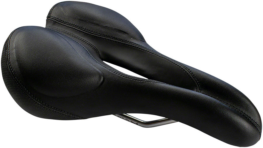 Bike Saddle Planet Bike A.R.S. Standard - Black 150mm Width Steel Rails Gel Pads