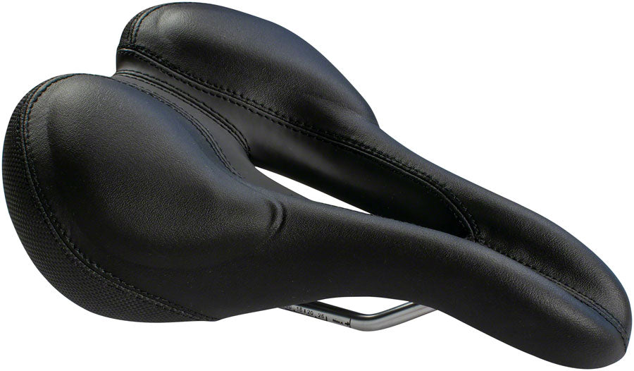 Bike Saddle Planet Bike A.R.S. Standard - Black 170mm Width Steel Rails Gel Pads