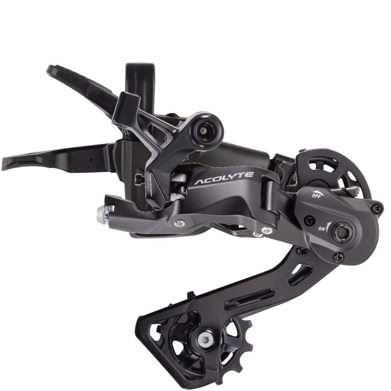 microSHIFT Acolyte 8-Speed Mountain Bike Shifter & SpringLock Derailleur Kit Lightweight, Durable, Precision Engineering