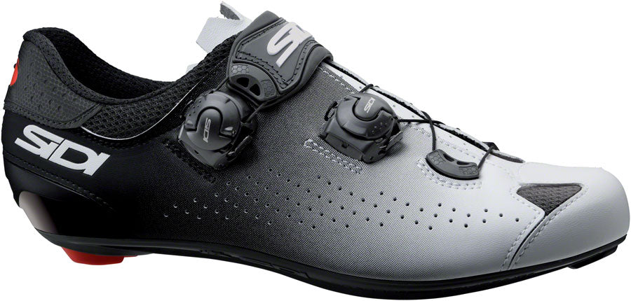 Road Bike Shoes Sidi Genius 10 Road - Men's, Gray/Black, 46.5