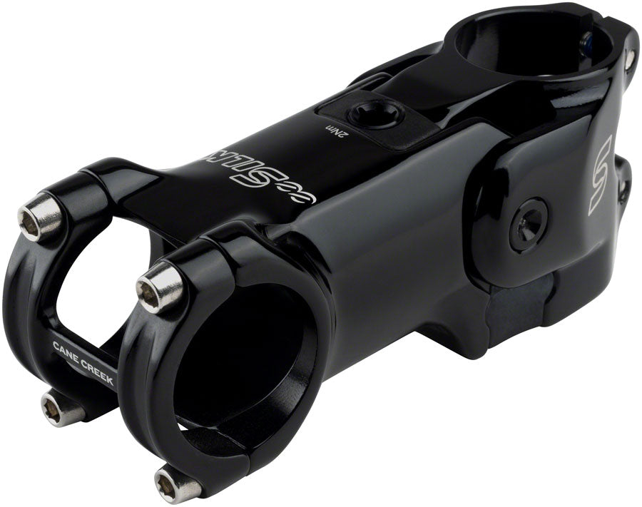 Cane Creek eeSilk Alloy Adjustable Bike Stems – Tunable Compliance, Lightweight Design, 31.8mm Clamp, 80-100mm Length, Black Cycling Stem