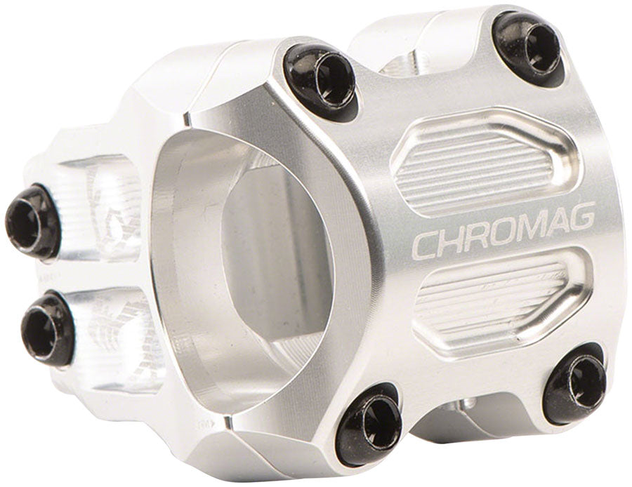 Chromag Riza Stem - 32mm, 35mm Clamp, +/-0, Silver