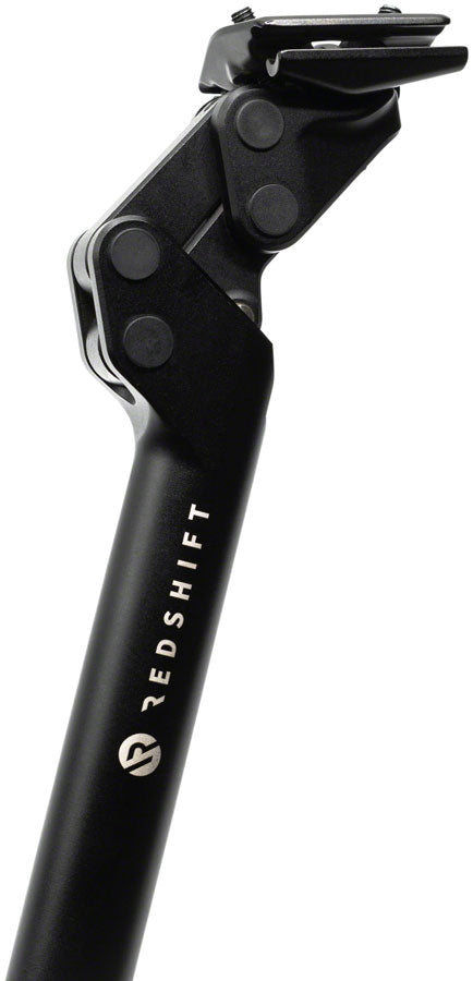 Redshift Sports ShockStop Endurance Suspension Seatpost - 27.2 x 280mm, 35mm Travel, Aluminum, Black