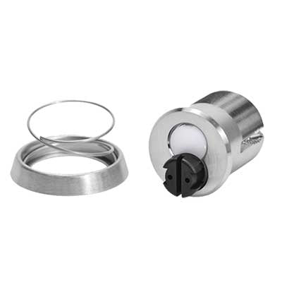 Sargent 7034 SFIC Rim Cylinder Housing, Small Format Interchangeable Core Housing, LC