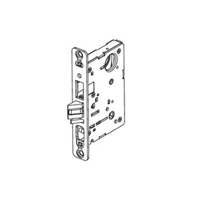 Sargent 910 LHR 26 Mortise Lock Body Only 83/89/9910 Exit Device, Left Hand Reverse, Bright Chrome