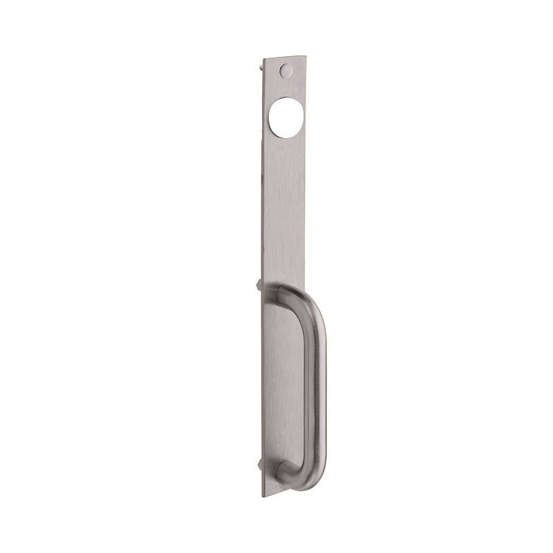 Sargent LC-814-FLW-US32D Nightlatch Pull Exit Device Trim, FLW Design, LC, Stainless Steel