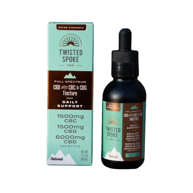 Twisted Spoke CBD Extra Strength Full Spectrum CBD Tincture