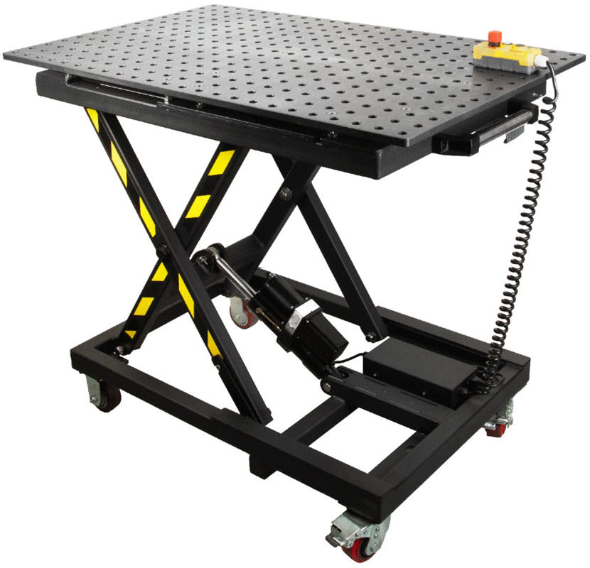 BUILDPRO Electric Rhino Scissor Lift Mobile Working Station TDESL4830