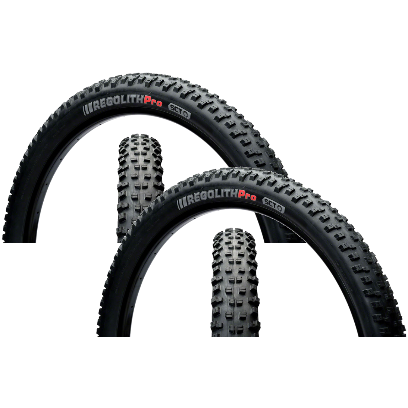 2 Pack Kenda Regolith Pro Tire 29 x 2.6 Tubeless Folding Black 120tpi SCT 8325052