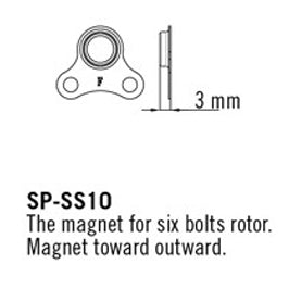 Premium Bicycle Speed Sensors for 6-Bolt & Center Lock Rotors – Magnetic, Outward & Inward Mount, High-Precision, Durable, Compatible with Shimano & TRP Systems