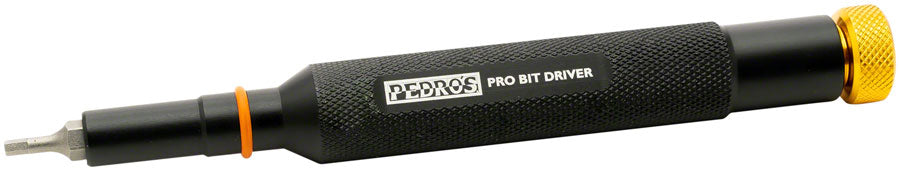 Pedro's Pro Bit Driver Set – Precision S2 Steel Hex & Torx Bits, Machined Aluminum Body, Magnetic Drive, Ergonomic Design for Bike Assembly & Tuning