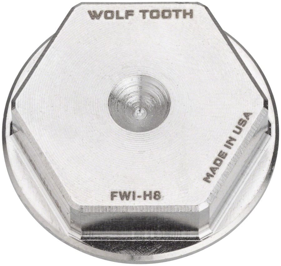 Wolf Tooth Pack Wrench Insert 8mm Hex Nickel Plated 4140 Chromoly Steel