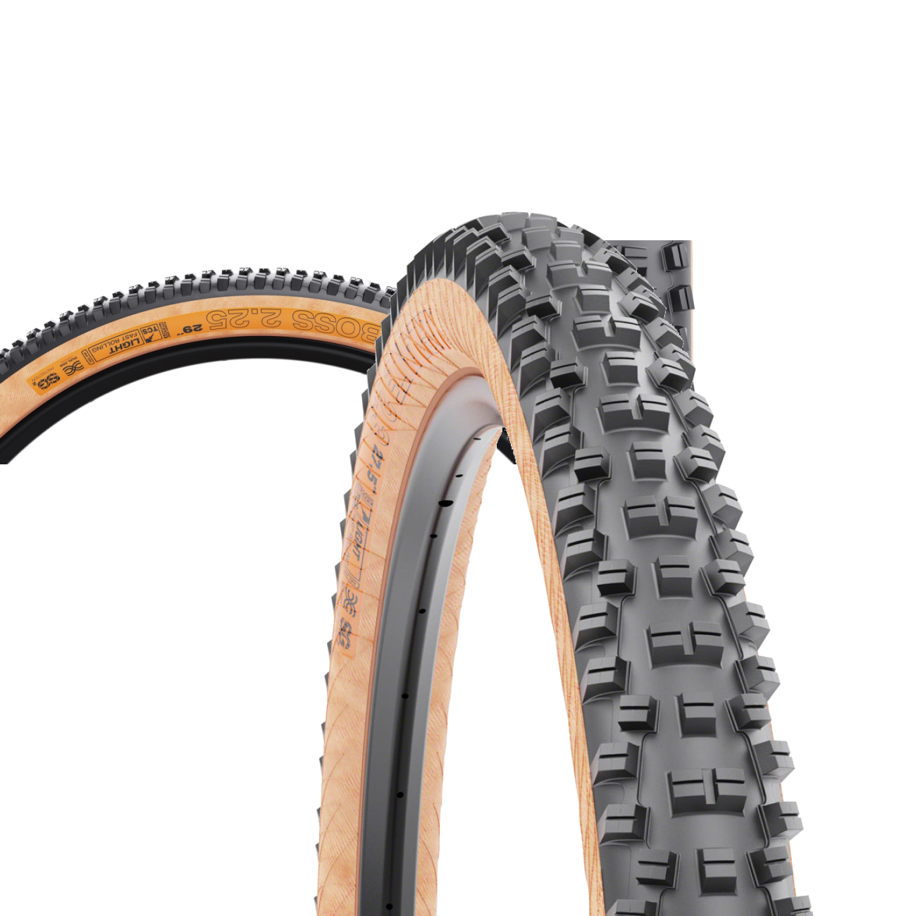 Premium WTB 29" Tubeless Mountain & Trail Bike Tires Bundle Fast Rolling, Puncture Protection & Aggressive Traction W010-0886, W010-0914