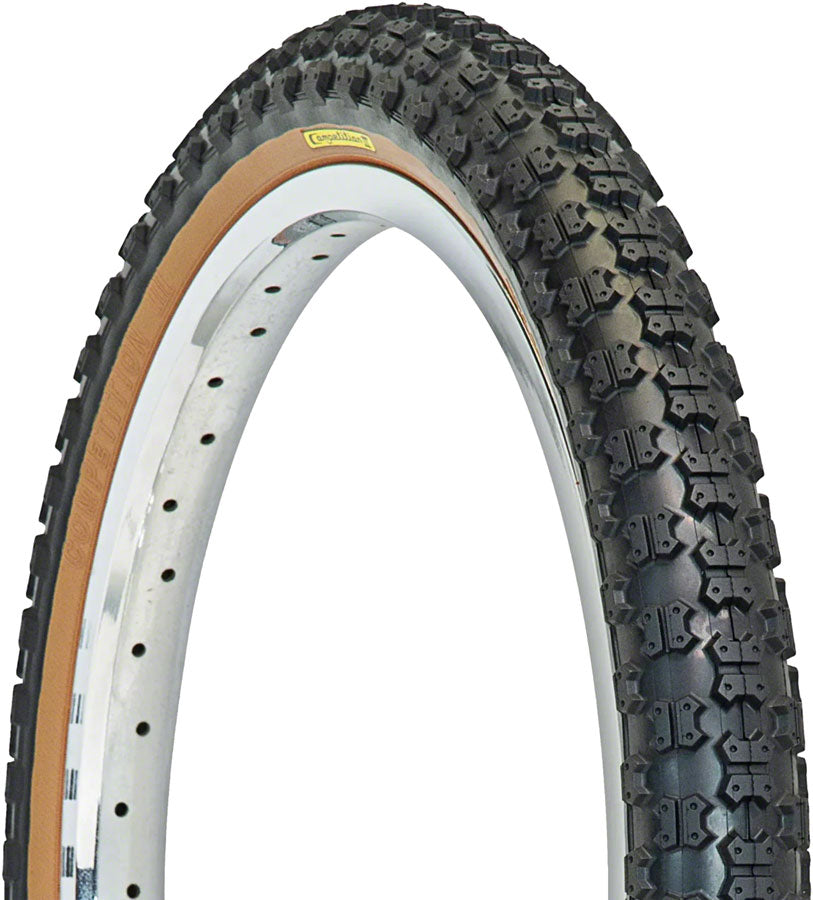 Tioga Comp III BMX Tires – 20 x 2.125 & 20 x 1.75 Clincher Wire Bead, Skinwall, 60tpi, High-Performance Rubber, Durable Sidewall Protection