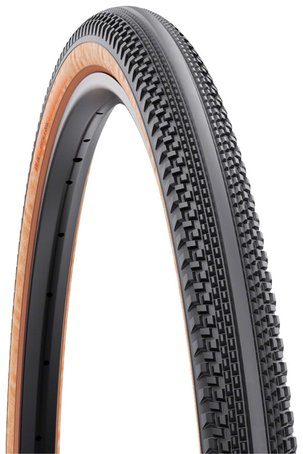 WTB Gravel Tire Vulpine S - 700 x 40, TCS Tubeless, Folding, Black/Tan, Light/Fast Rolling, Dual DNA, SG W010-1061