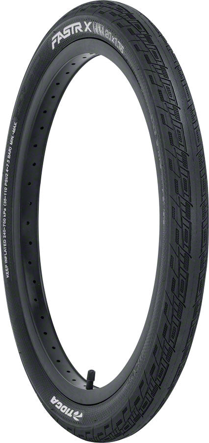 Premium Tioga FASTR-X & FASTRX 20" BMX Tires – Ultra-Light, High-Performance Clincher Tires with GripPod Technology, Nano Knob Tread & Cutting-Edge Durability