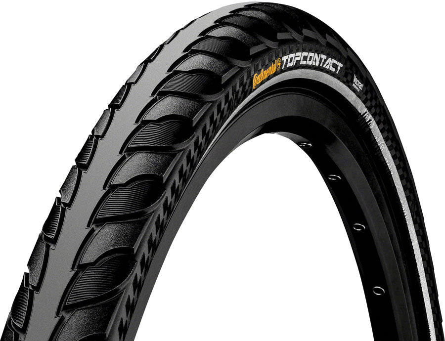 Continental Gravel Tire Top Contact II - 700 x 47, Clincher, Folding, Black/Reflex, Vectran Breaker, E50 01004390000