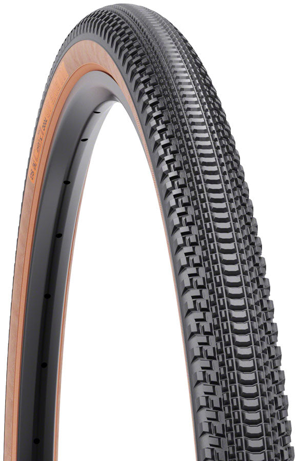 WTB Vulpine Tire - 700 x 40, TCS Tubeless, Folding, Black/Tan, Light/Fast Rolling, Dual DNA, SG W010-1107