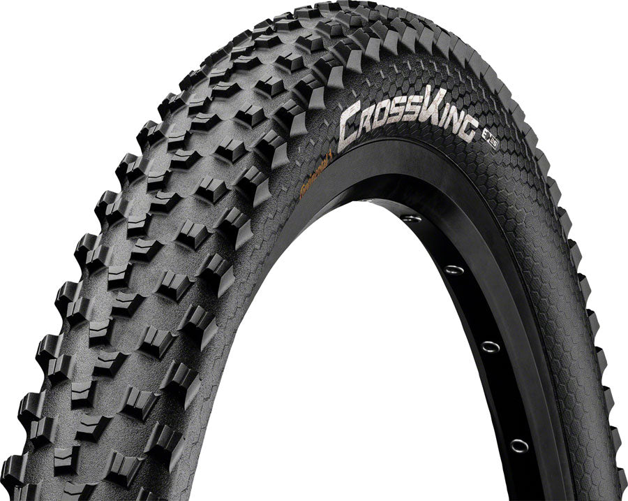 Continental Cross King Tire - 27.5 x 2.20, Clincher, Wire, Black, E25 01504050000