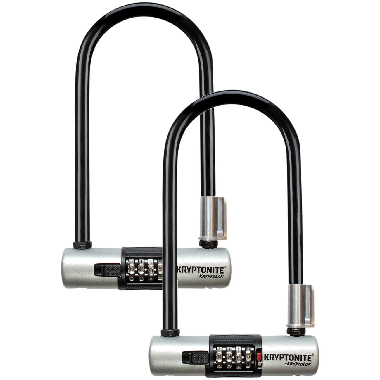 Kryptonite KryptoLok U-Lock Bundle 4x9" Combination Security Lock with Bracket & Dust Protection