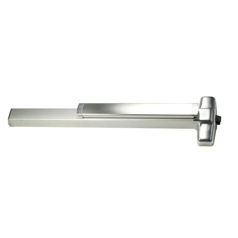 Von Duprin AXPA98EO-26D Rim Exit Device, Exit Only, Push Bar Amour, CA accessible, Satin Chrome
