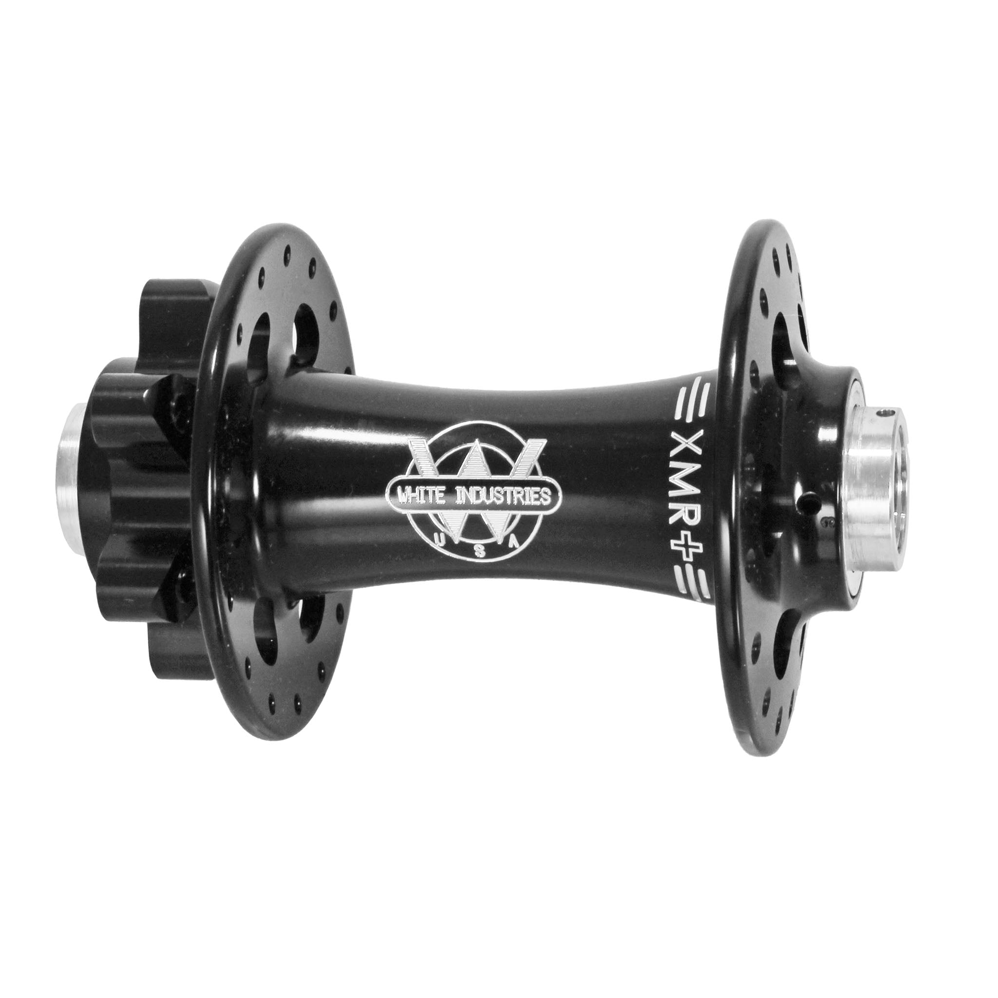 White Industries Front XMR+ TA Hub, 15x110mm Boost 28h, Black NLS