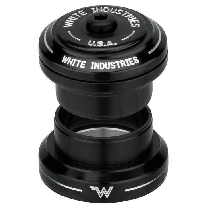 White Industries Headset EC34/28.6|EC34/30, Black