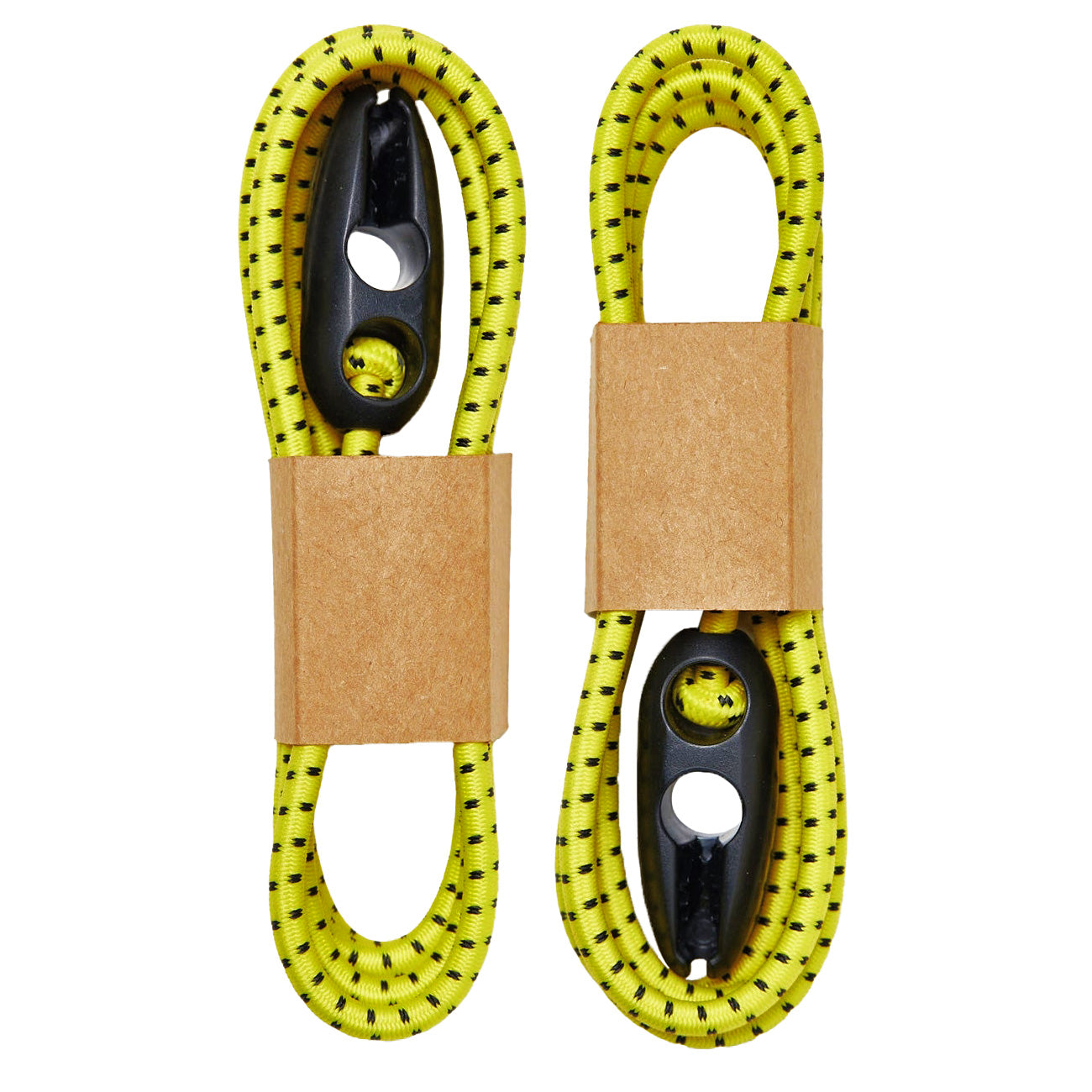 Wholegrain Cycles Bungee Straps with Buckle – 1.2m Durable Rubber Cord, High-Strength, Weather-Resistant, Versatile Cycling Tie-Downs in Yellow & Black