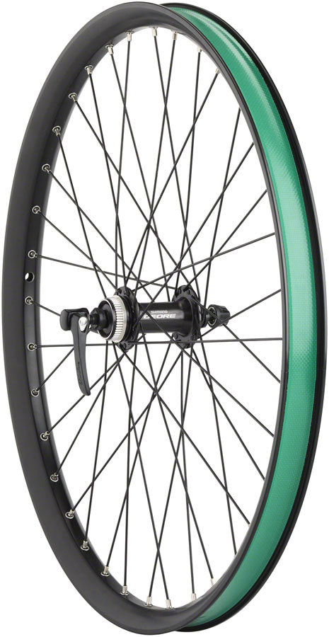 Benno Boost 2017-21 Front Wheel - 24", Center-lock, QRx100mm, Black