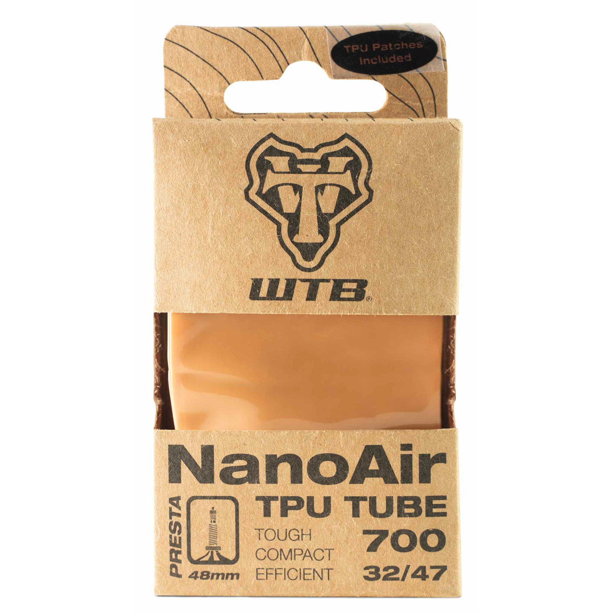 WTB NanoAir TPU Tube, 700 x 32-47mm, 48mm PV