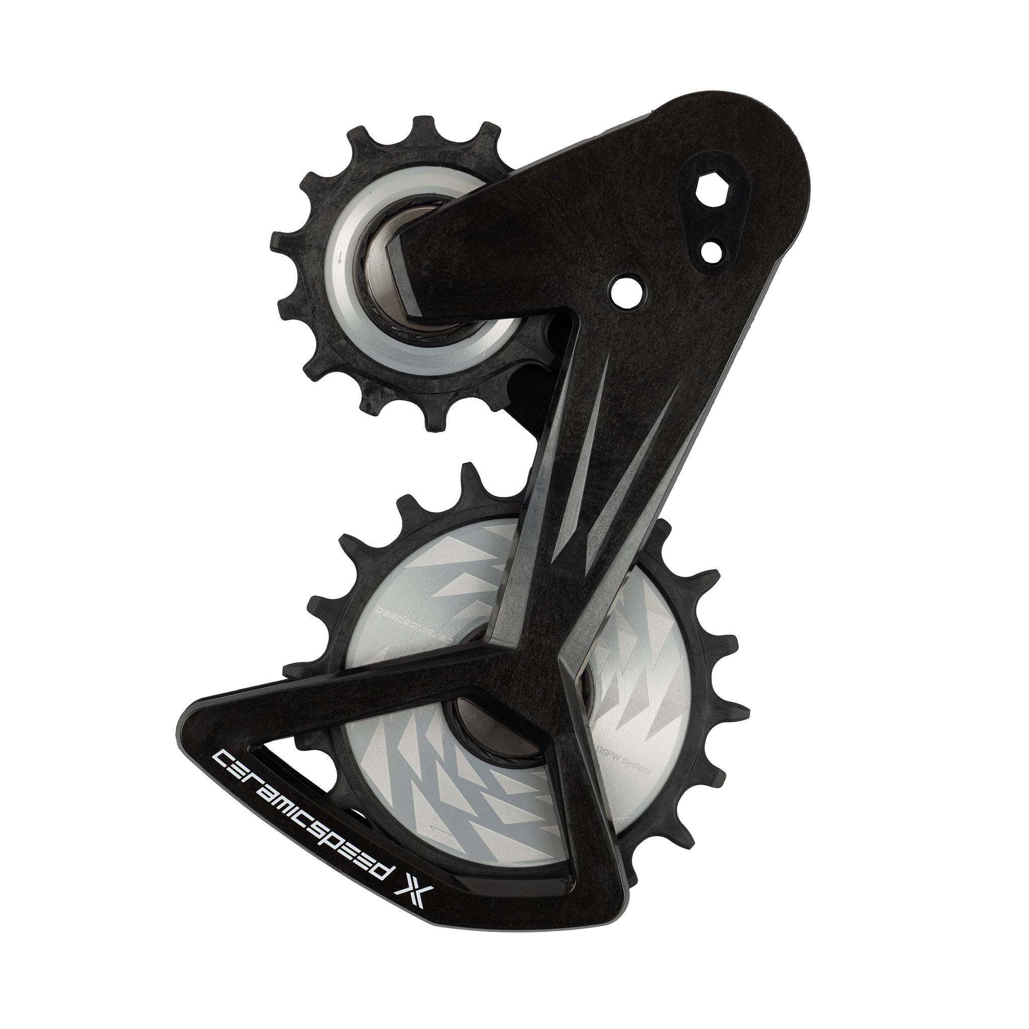 CeramicSpeed OSPW X SRAM Red XPLR E1 Guides | Active Debris Removal, High-Performance Pulley System, Durable Materials, Optimized for Off-Road & Road Cycling