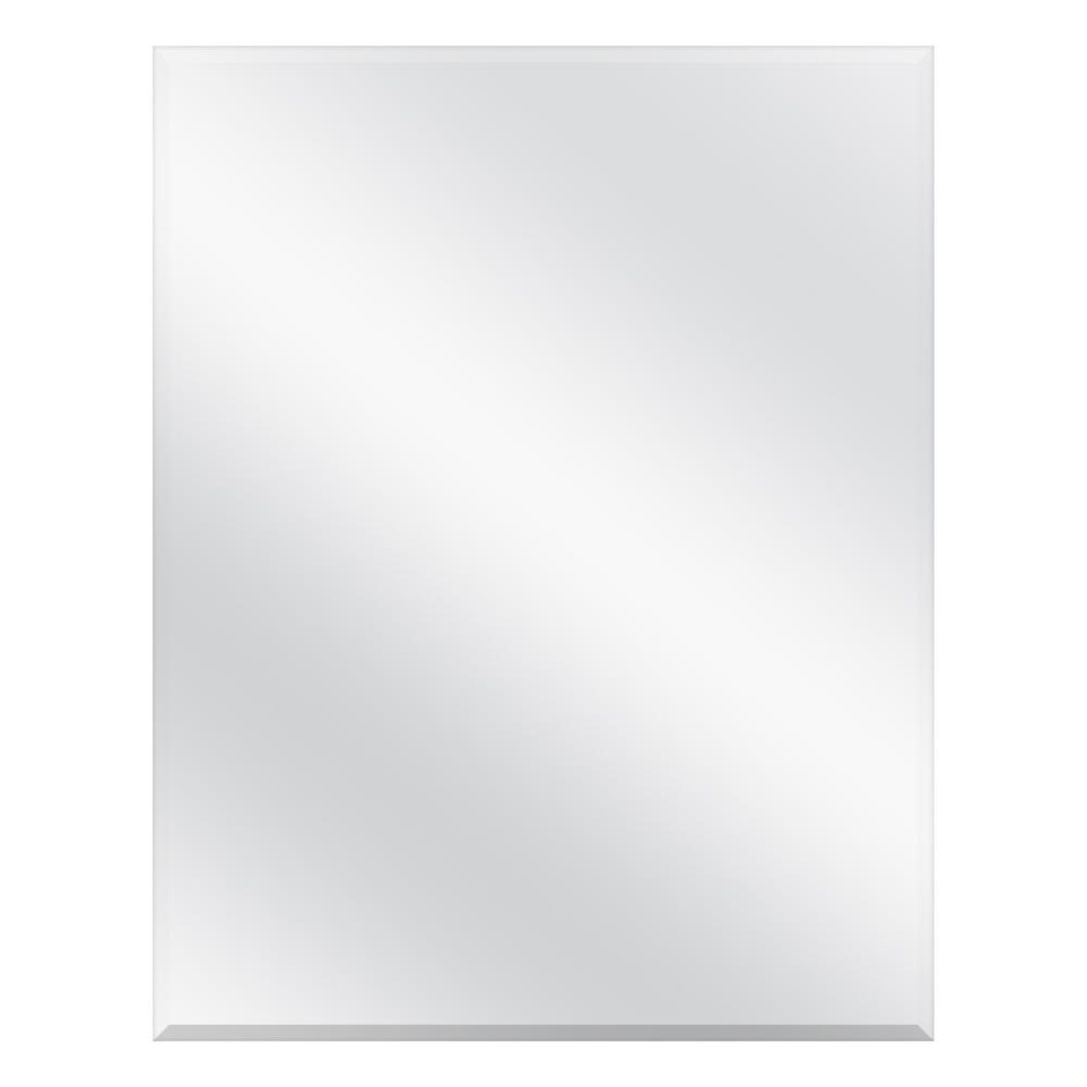 23-5/8 in. x 30 in. Recessed or Surface Mount Beveled Frameless Medicine Cabinet