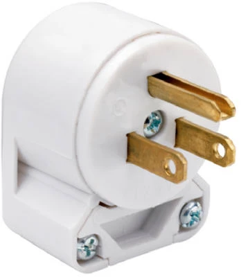 Pass And Seymour 15 Amp White 8-position Angle Plug Electrical Connector