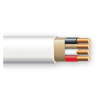 Non-metallic Romex Sheathed Electrical Cable With Ground, 14/3, 50 Ft.