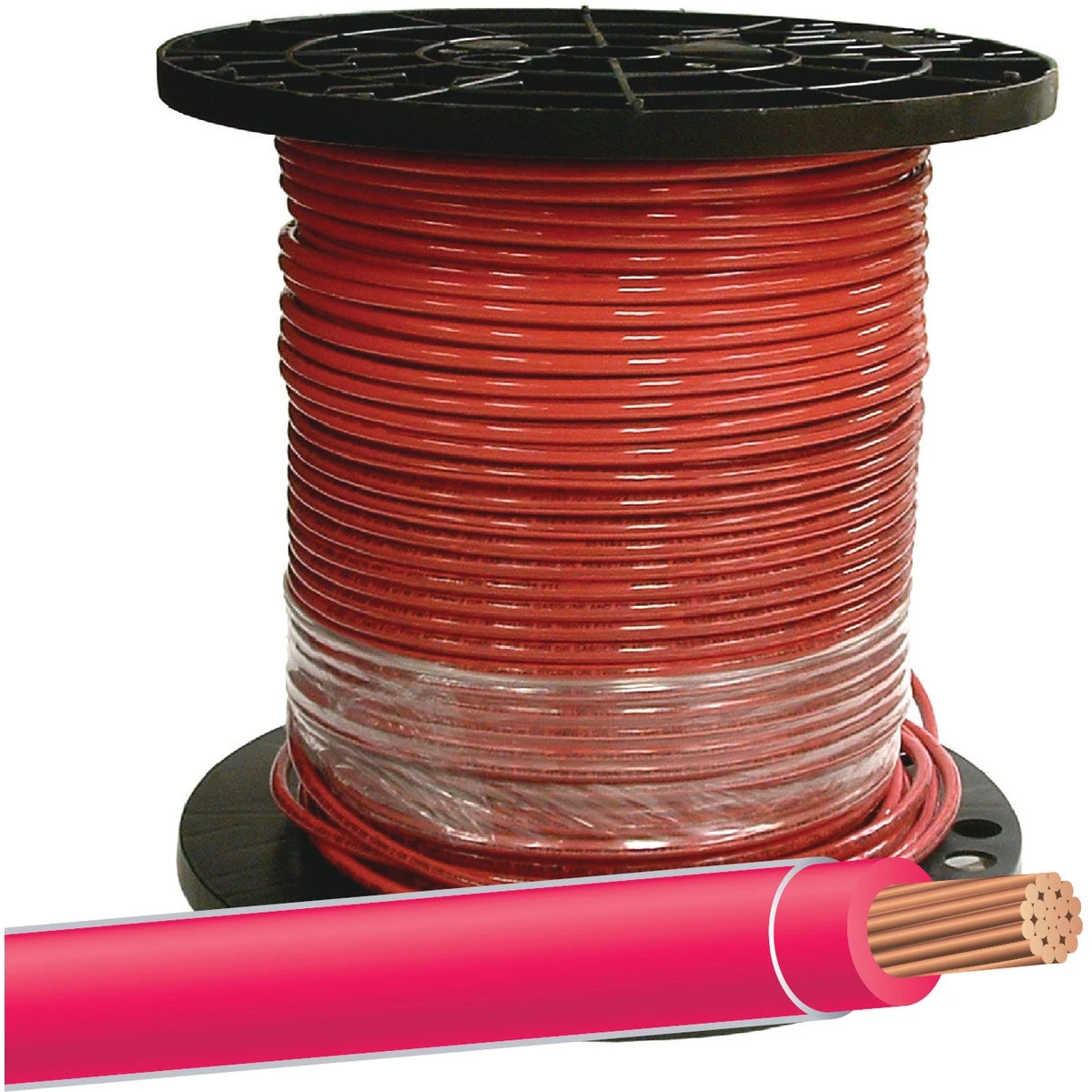12 Awg Stranded Red Thhn Electrical Wire - Ul Listed, Sold By The Foot