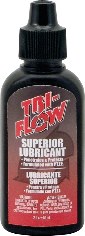 Tri-flow Lubricant With Ptfe Additive, 2 Ounce Bottle For Superior Lubrication And Protection